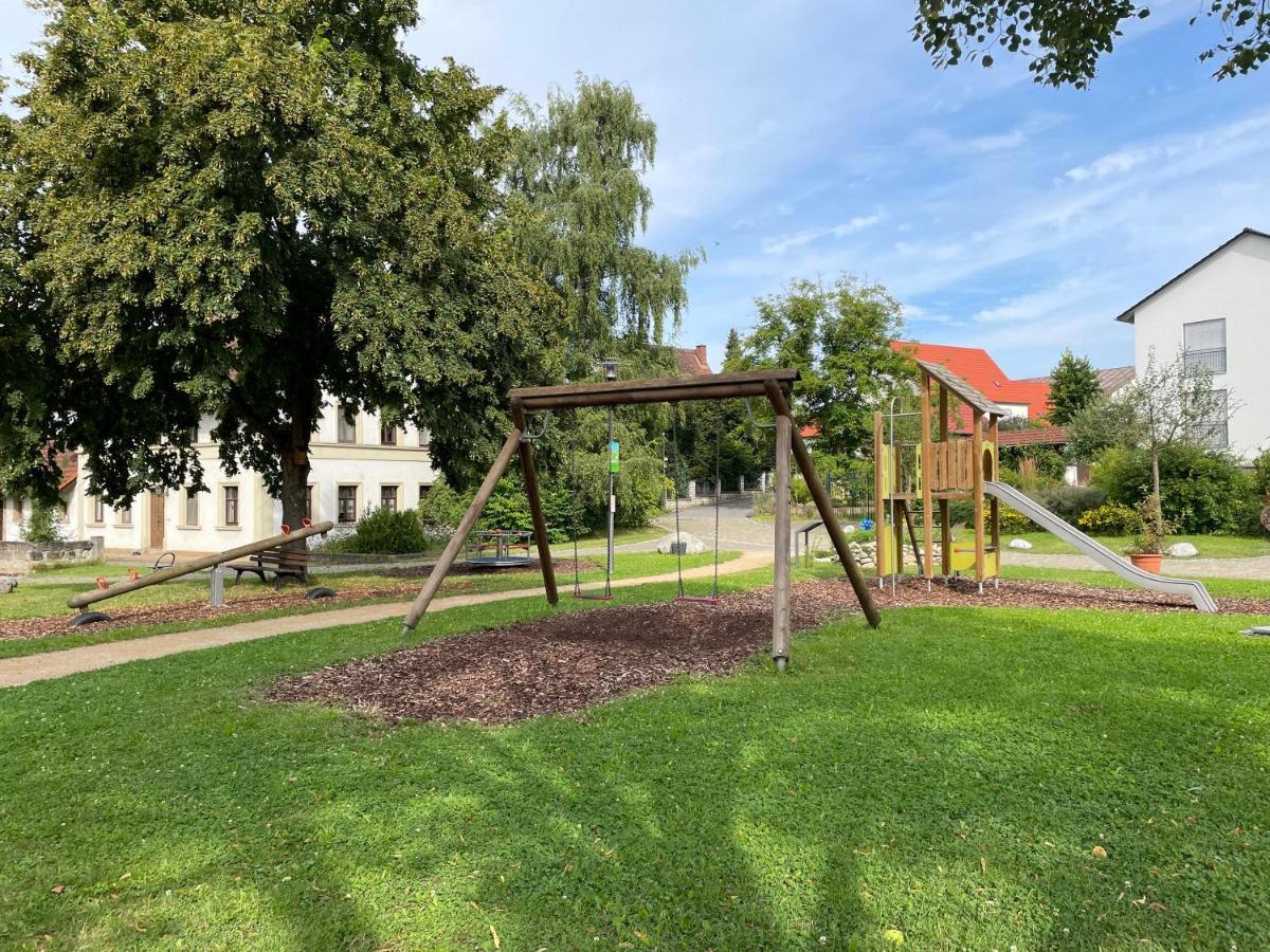 Ferienwohnung Am Herzplatz Memmelsdorf Dış mekan fotoğraf